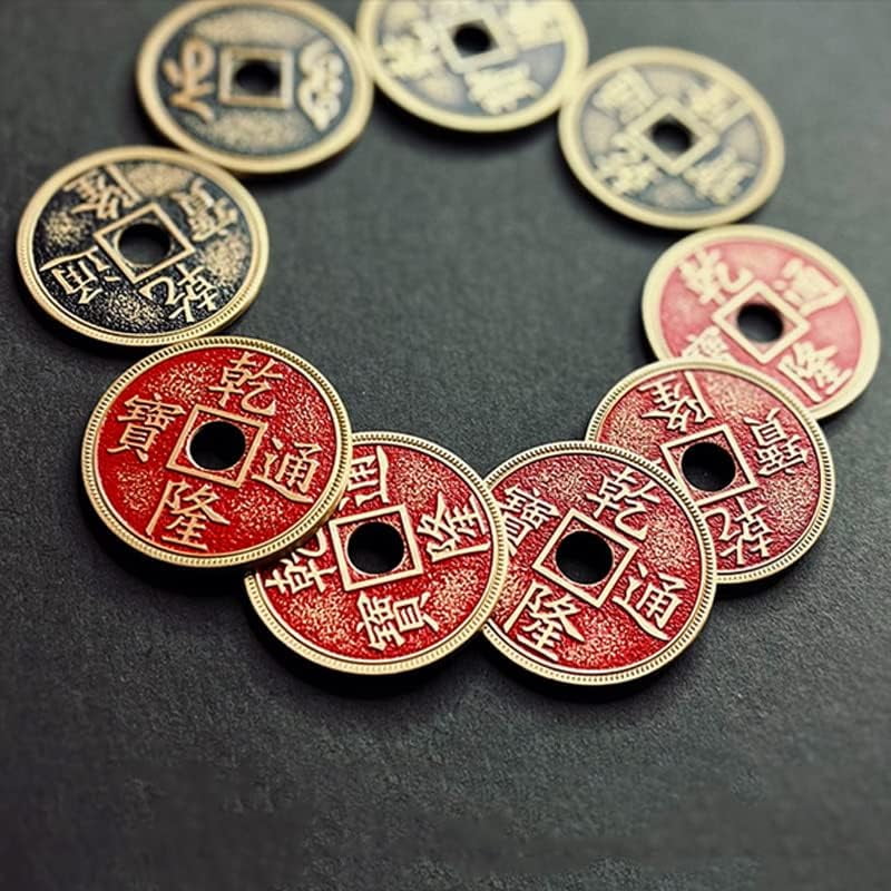 SUMAG Super Chinese Coin Set Magic Tricks Morgan Size Coin Vanish Magic ...