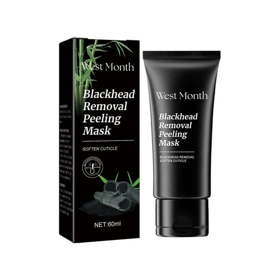 SUMDUINO Blackhead Removing Facial Mask, Pore Control, Skin Cleansing, Purifying Bamboo Charcoal, Peel Off Face Mask, Deep Cleansing, Moisturizing
