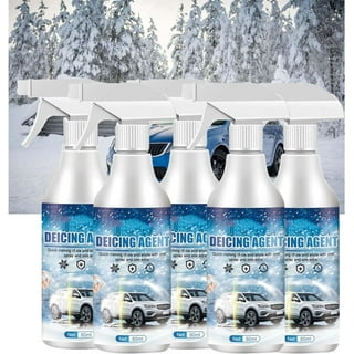 Tergayee Deicer Spray for Car Windshield,Deicer for Car Windshield,Fast Ice Melting Spray,Quickly and Easily Melts Ice Frost and Snow with Minimal