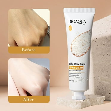 SUMDUINO Hand Cream for Dry Cracked Hands, Rice Protoplasm Hand Cream Moisturizing Oppose-peeling Hand Cream For Spring And Summer 30g