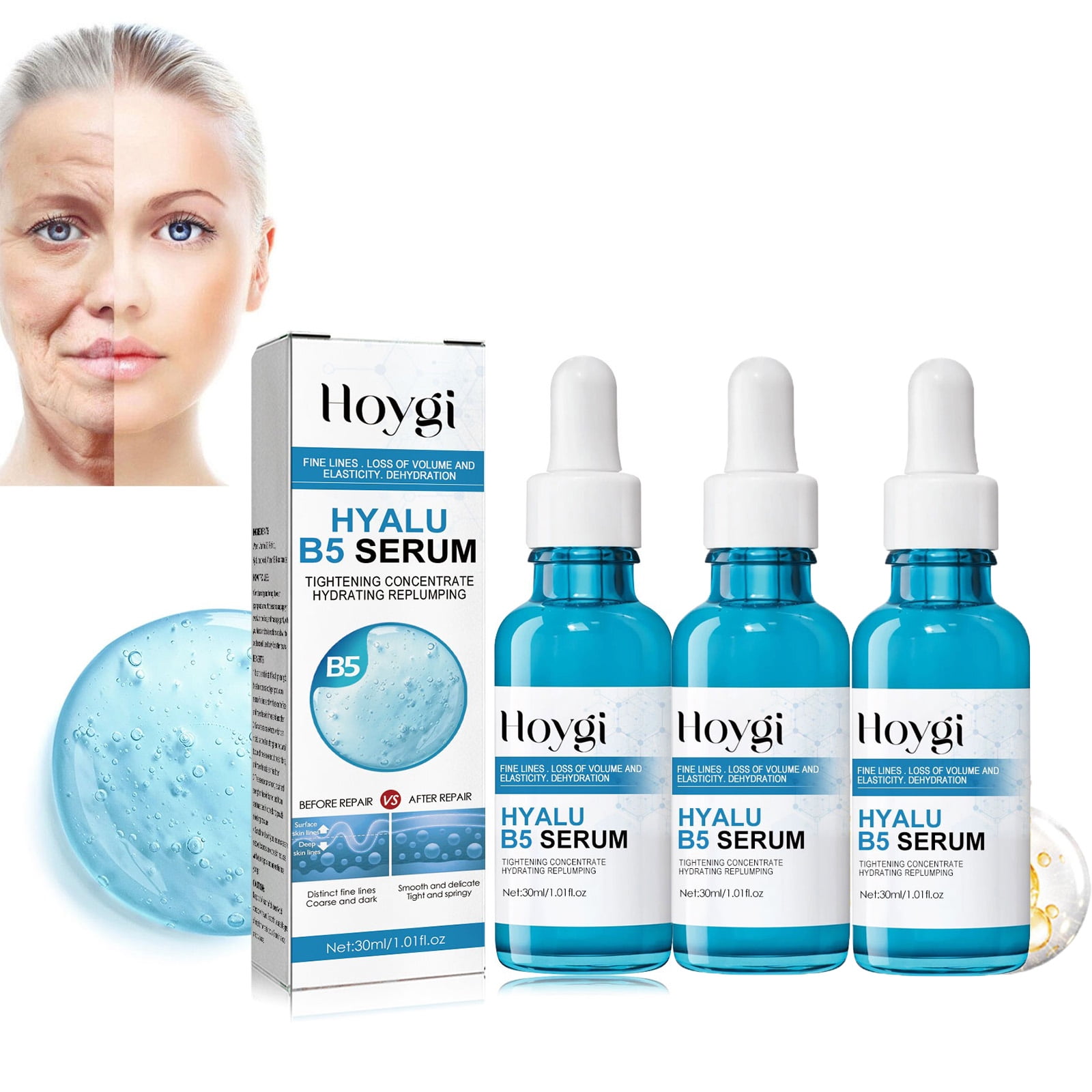 SUMDUINO Hyalu B5 Serum,Botox Face Serum, Botox In A Bottle Instant ...