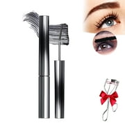 SUMDUINO Judydoll - 3d Curling Eyelash Iron Mascara, Judy Doll Mascara, Judydoll Mascara, Judy Doll Iron Brush Mascara, Waterproof, Smudge-Proof, Long Lasting