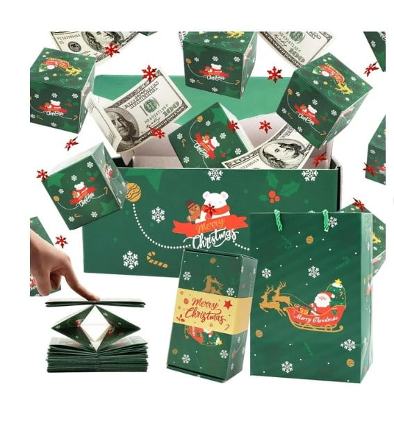 VWRXBZ Surprise Gift Box Christmas, Explosion Gift Box, Christmas