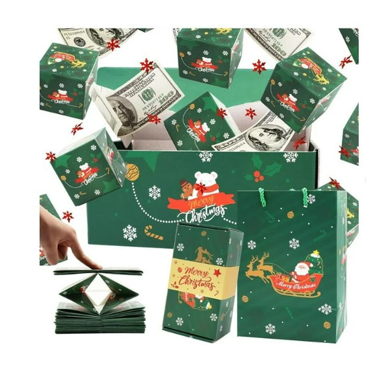 Surprise Gift Box Explosion 2023 Newly Merry Christmas - Temu