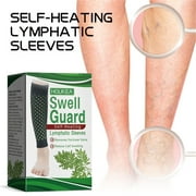 SUMDUINO Self-Heating Lymphatic Sleeves, Acupressure Selfheating Knee Sleeve, Acupressure Shaping Knee Pads, Knee Compression Sleeve For Women Men,Body Care