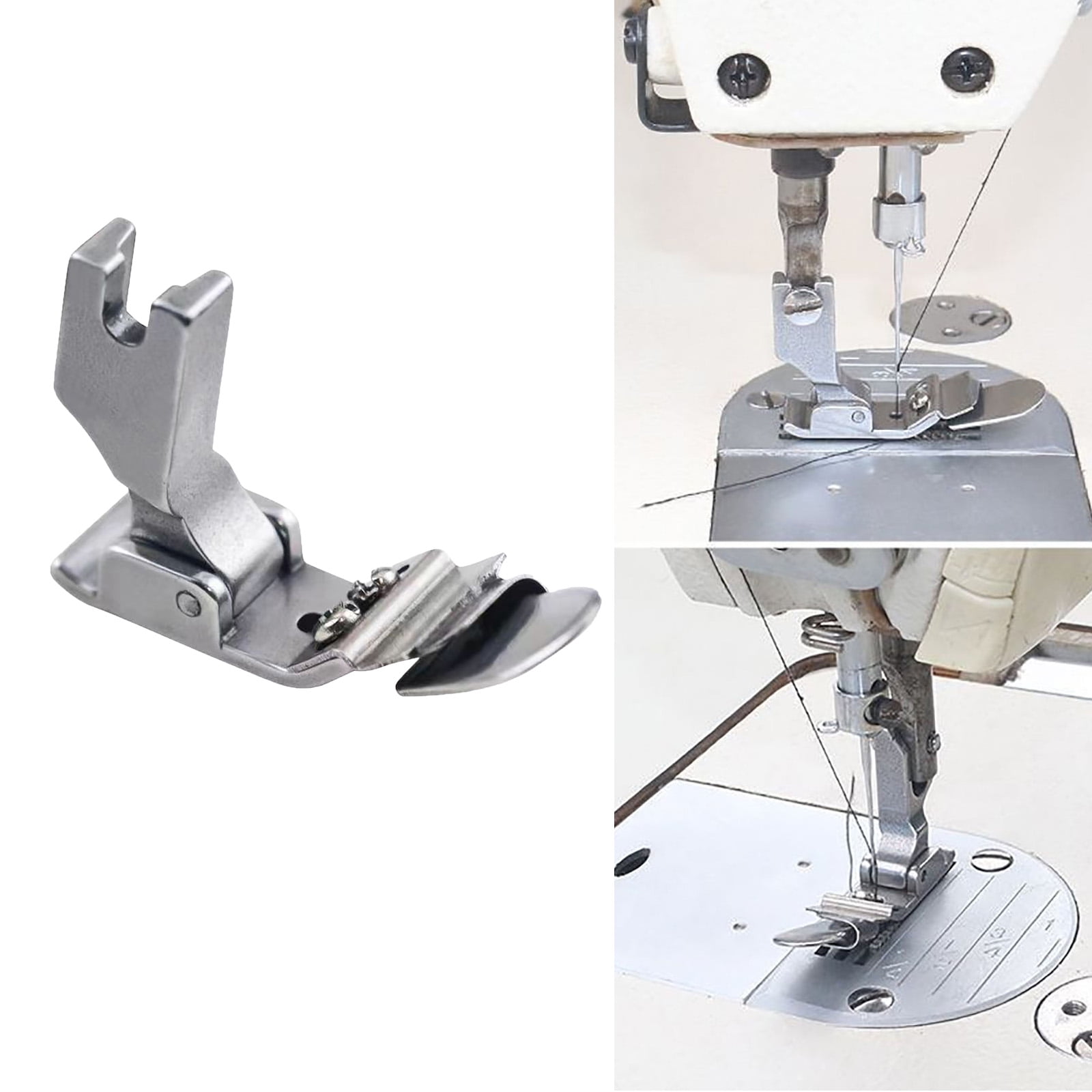 SUMDUINO Upgrade Sewing Edge Folding Presser Foot, Universal Sewing