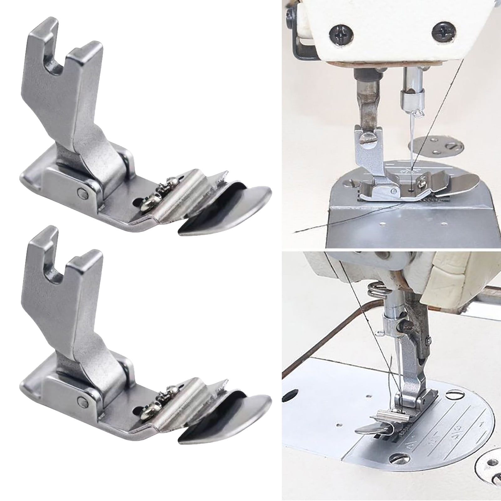 SUMDUINO Upgrade Sewing Edge Folding Presser Foot, Universal Sewing