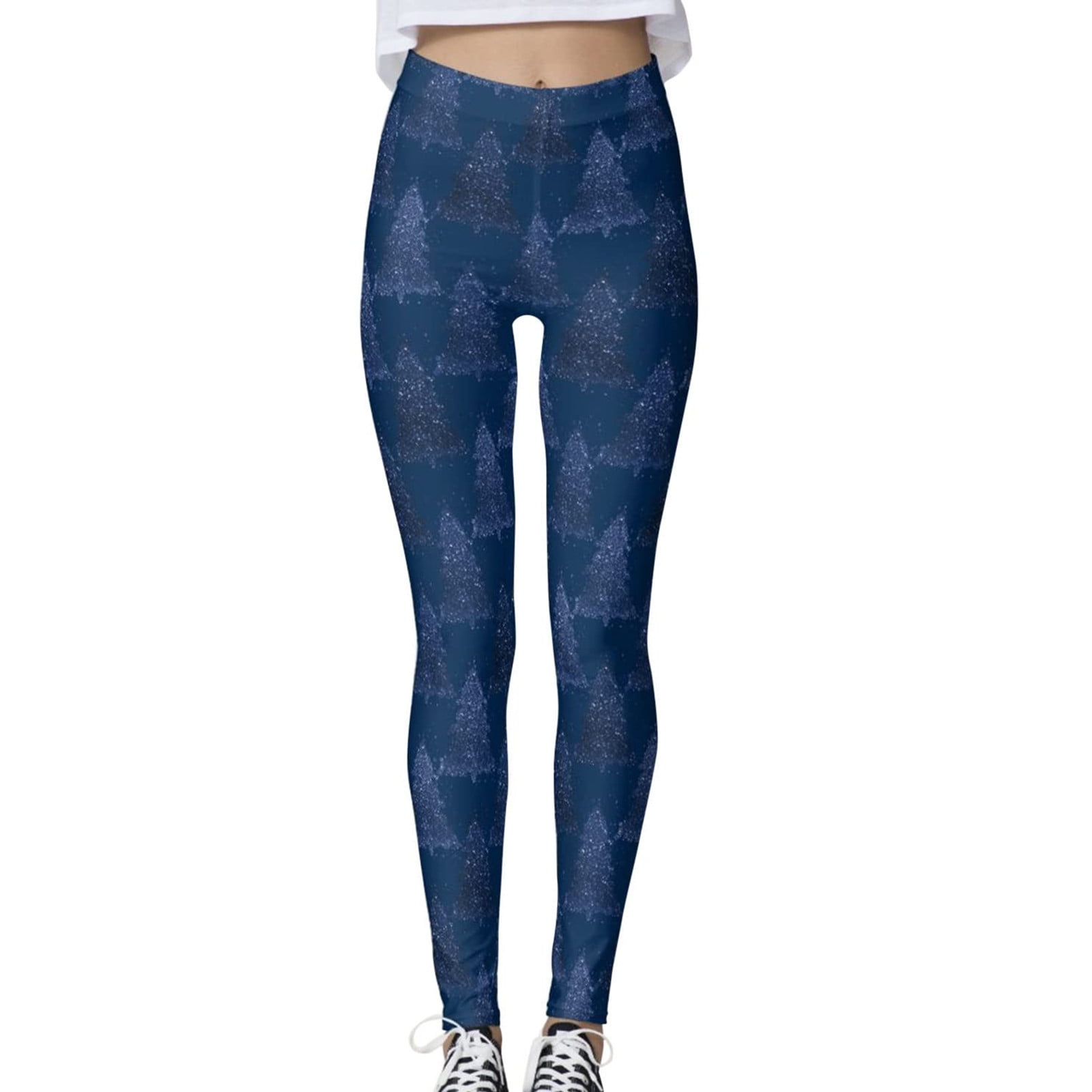 Leggings Imprimés Chauds - Taille S - Blanc Avec Boutons - Occasion Très Bon état