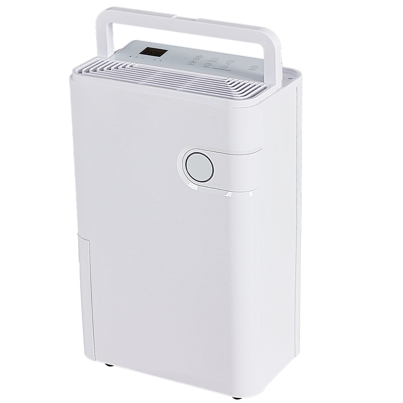 SUMELL 80 Pint Dehumidifier for Basement and Large Rooms, 176 oz Water Tank, with Pump, Auto Shut-Off, and Intelligent Humidity Control