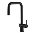 thumbnail image 1 of SUMERAIN Lead Free Stainless Steel Kitchen Faucet with Pull Down Sprayer, Matte Black Kitchen Sink Faucet, 1 of 12