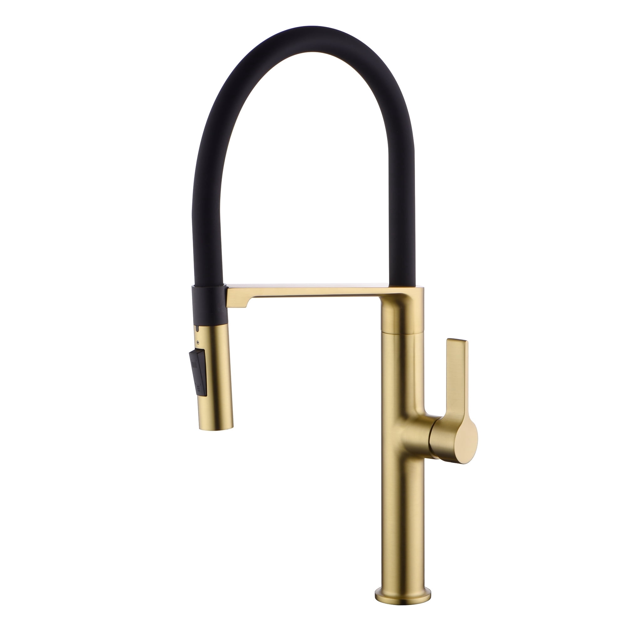 Curated visual reference: Visual Reference: Sumerain Pull Down Kitchen Faucet Brushed Gold Finish Lead Free