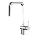 thumbnail image 1 of SUMERAIN Pull Down Sprayer Kitchen Faucet with Single Handle, Stainless Steel Lead Free Kitchen Sink Faucet, Chrome Finish, 1 of 12