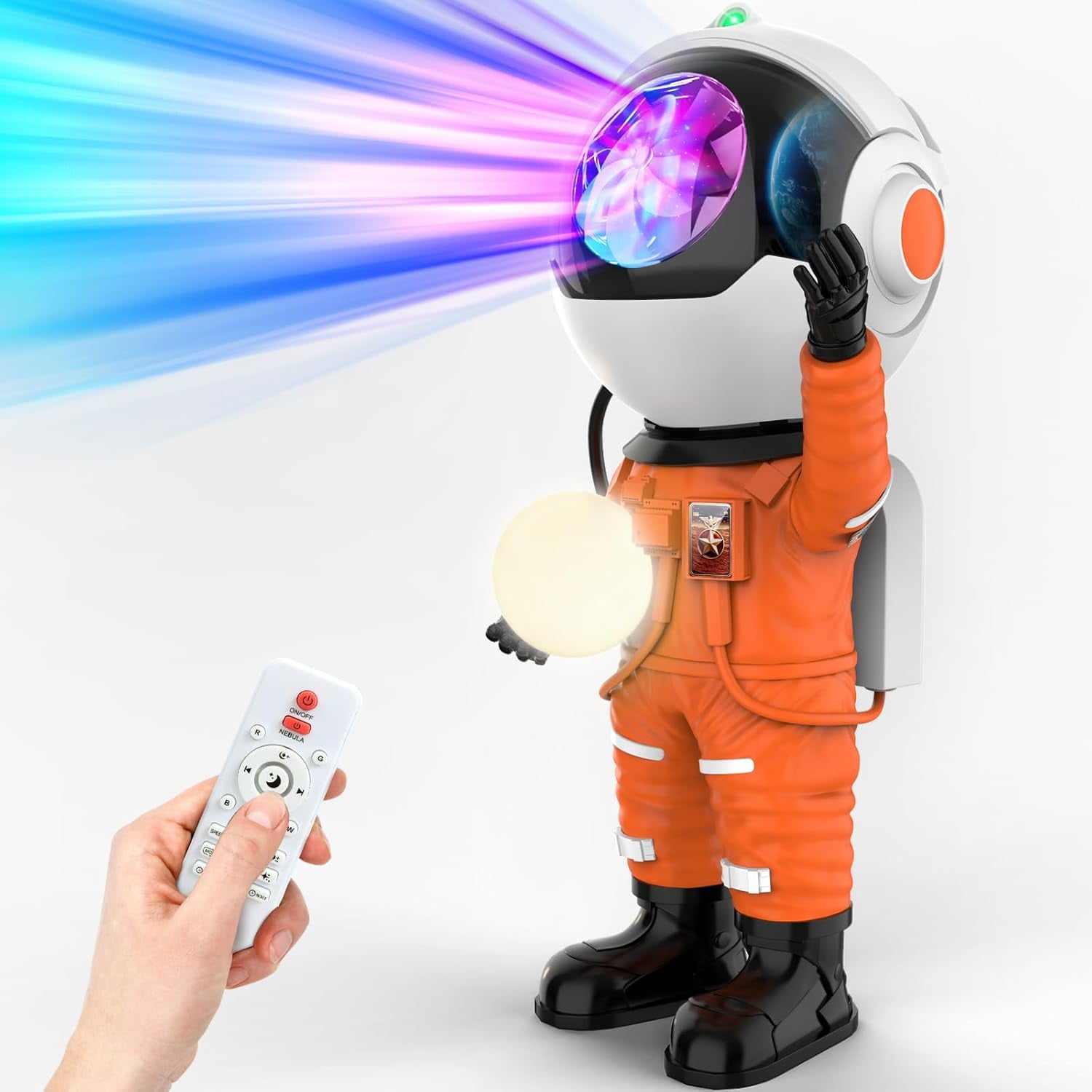 SUMKEA Astronaut Galaxy Projector , Nebulae Light , Orange