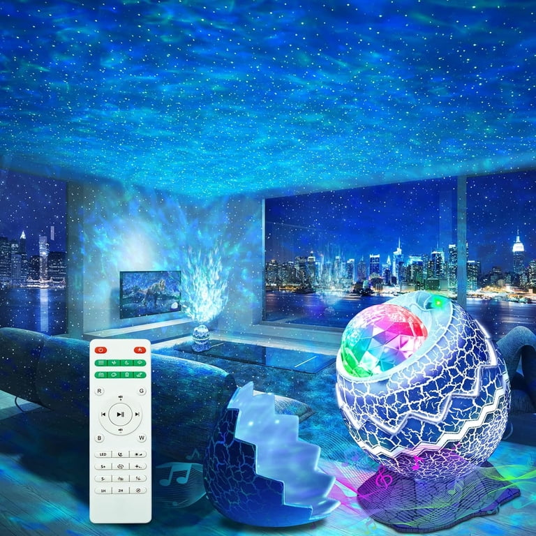 SUMKEA Star Projector - Nebulae Light & White Noise Machine