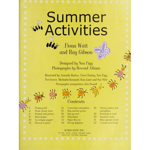 Pre-Owned Summer Activities (Paperback) 0439288878 9780439288873