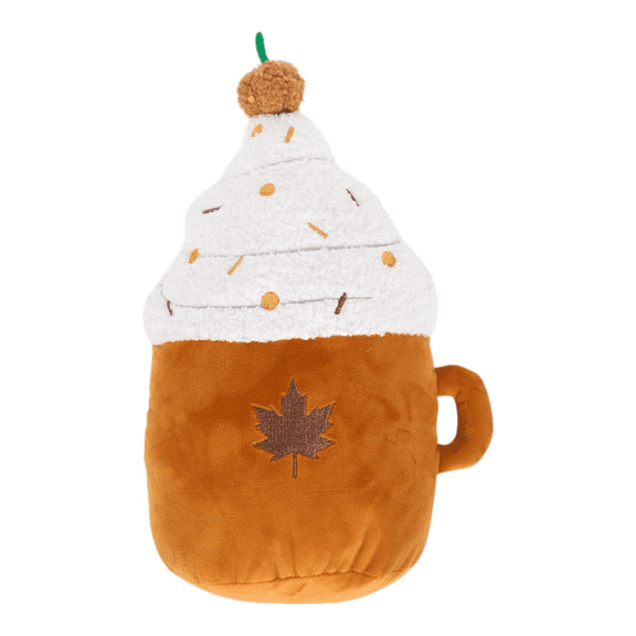 SUMMERWEEN PUMPKIN SPICED SHAPED CUSHION BROWN Memory Care Facility Comfort Pillow For Dementia Patients With Fall Memories