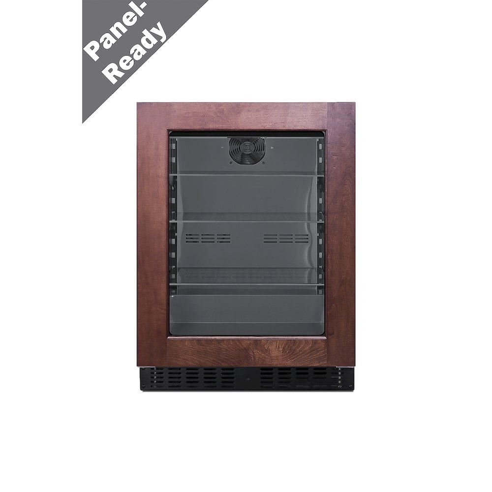 Summit ASDG2411PNR 23.38 in. Wide Built-In Beverage Center - Black
