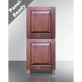 thumbnail image 1 of 15" wide indoor/outdoor ADA compliant panel-ready drawer refrigerator in stainless steel, 1 of 5