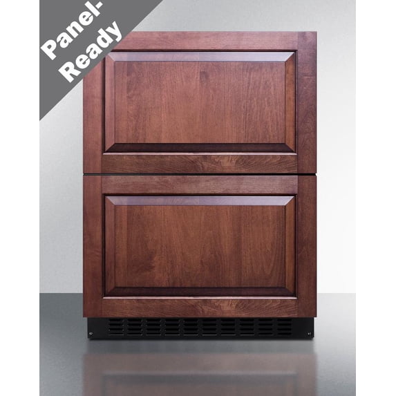 18" deep 24" wide undercounter ADA height drawer refrigerator