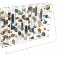 thumbnail image 1 of SUMMIT Adjustable Acrylic Display Case Clear Wall Mounted or Desktop 35 Room Storage Cabinet Organizer for Collectibles, Figures, Rock Collection, 1 of 14