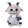 thumbnail image 1 of SUMMIT COLLECTION Furrybones Billy Signature Skeleton in Goat Costume with Root Beer Float, 1 of 2