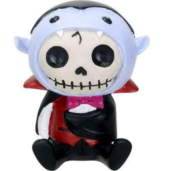 SUMMIT COLLECTION Furrybones Count Signature Skeleton in Halloween Vampire Costume