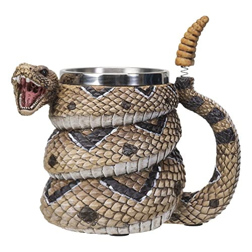 Summit Collection Rattlesnake Coffee Mug, 6.5 inches