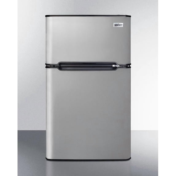 Summit CP34BSSADA 19 in. Wide 2-Door ADA Height Refrigerator-Freezer