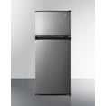 thumbnail image 1 of Summit 19" Wide Refrigerator/Freezer - Stainless Look, 1 of 3