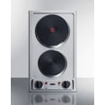 thumbnail image 1 of 12" Wide 230V 2-Burner Solid Disk Cooktop, 1 of 2