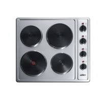 SUMMIT 24" Wide 230V 4-Burner Solid Disk Cooktop