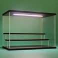 thumbnail image 1 of SUMMIT Clear Acrylic Display Case Stand with Led Light 2/3/4/5/6 Tier Storage Box Showcase Dustproof Organizer Box for Collectibles (3Tier 12.4*7*9inch), 1 of 14
