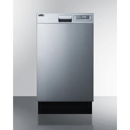 SUMMIT 18" Wide Built-In Dishwasher