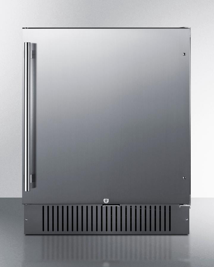 27" wide built-in undercounter all-refrigerator for commercial or residential use