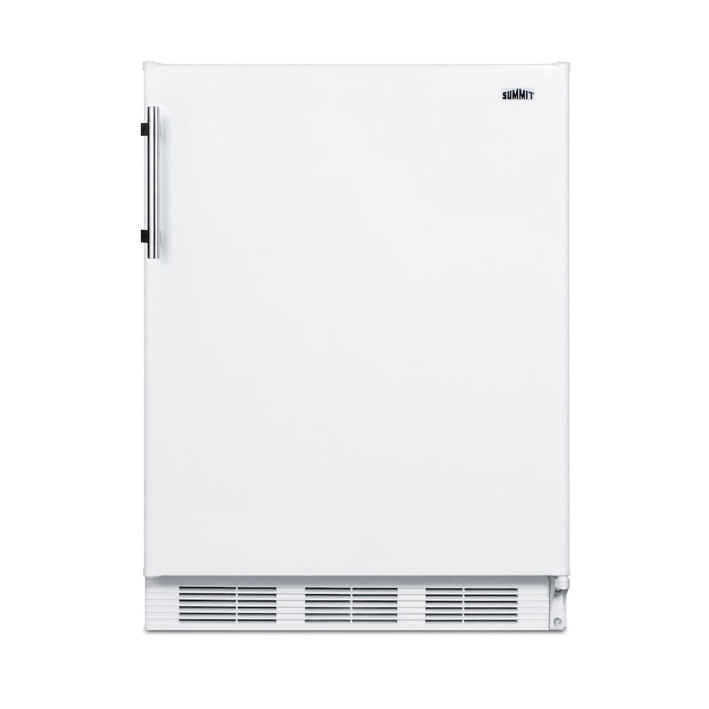 24" Wide Refrigerator-Freezer, White
