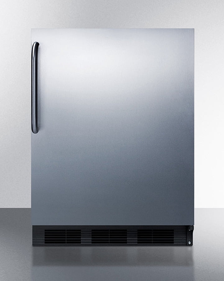 Summit Ff63bkbitbada 24 Inches Wide 5.5 Cu. Ft. Ada Compliant Built-In Compact Refrigerator -
