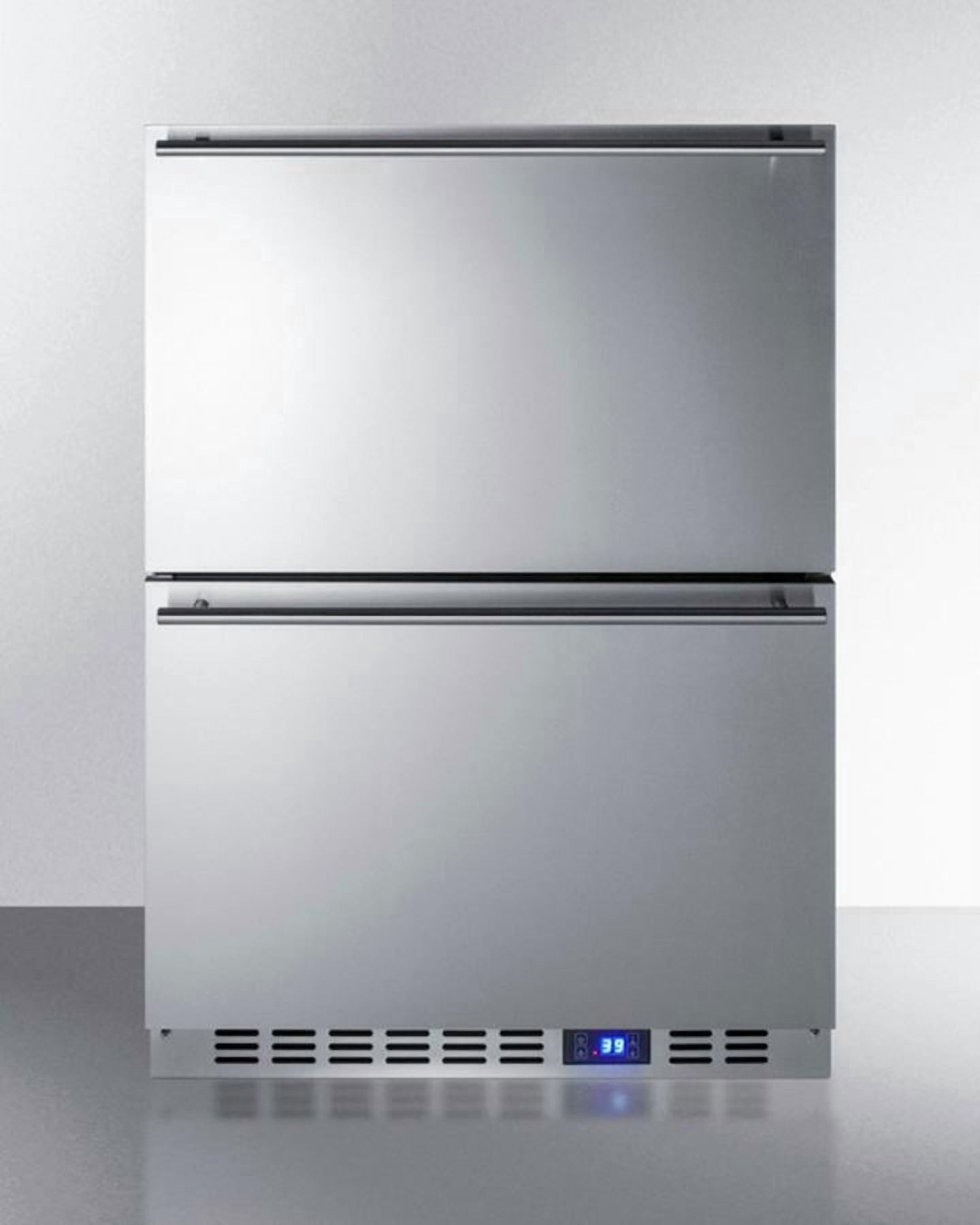 24" Wide Built-In 2-Drawer All-Refrigerator