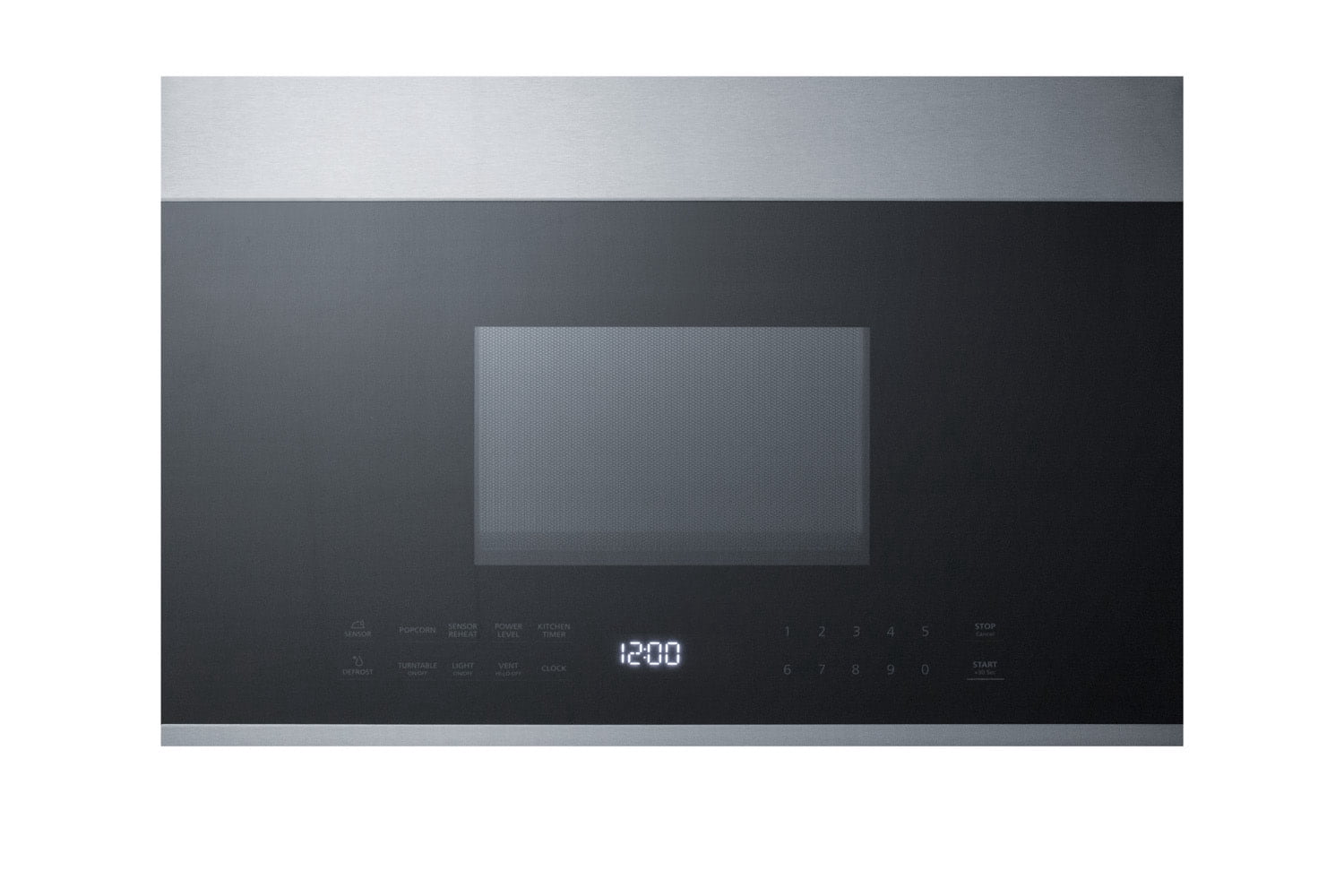 Over-the-Range Microwave, Stainless Steel-Black