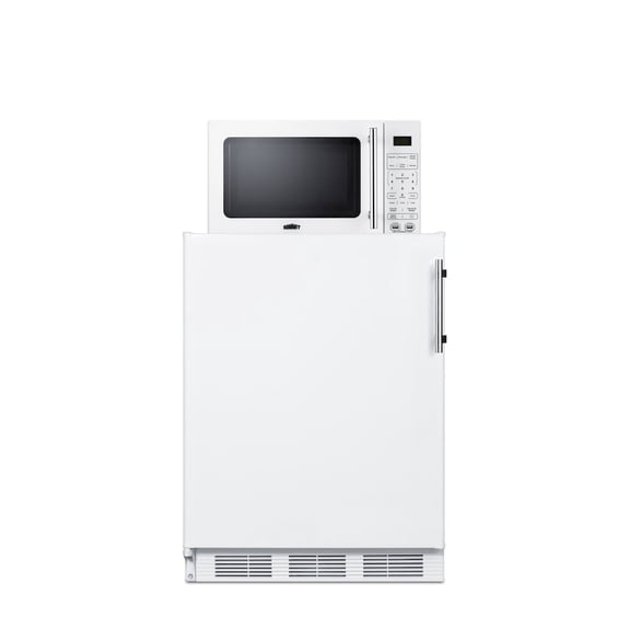 SUMMIT Microwave/Refrigerator-Freezer Combination with Allocator
