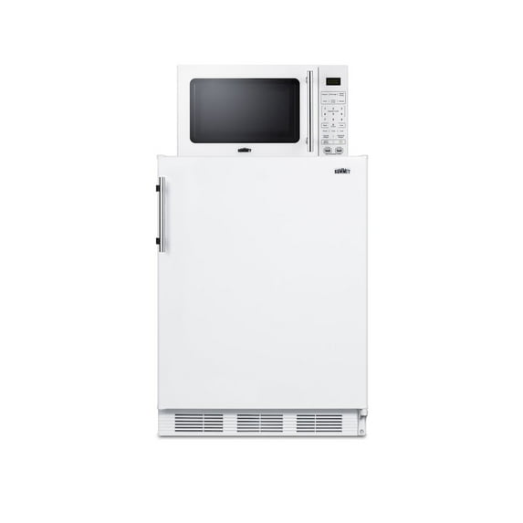 SUMMIT Microwave/Refrigerator-Freezer Combination with Allocator