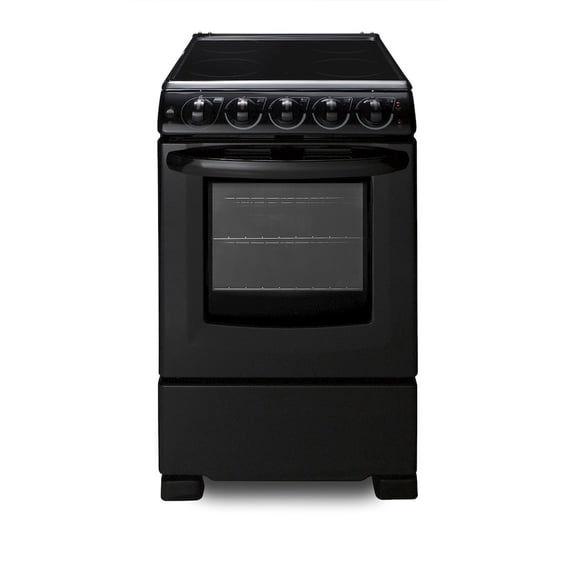 20" Wide Electric Smooth-Top Range