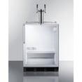 thumbnail image 1 of Summit Sbc56gbicssada 24" Wide 5.5 Cu. Ft. Built-In Commercial Double Tap Ada Kegerator -, 1 of 5