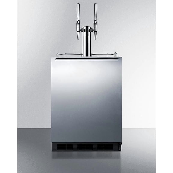 ADA compliant built-in commercial combination cold brew/nitro coffee kegerator