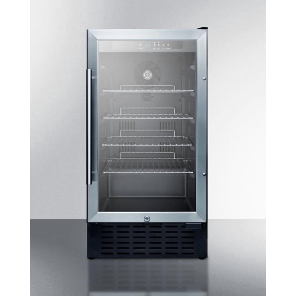 18" Wide Built-In Beverage Center, STAINLESS STEEL