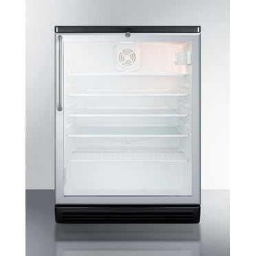 SUMMIT SCR600BGLBITB specialty refrigerator