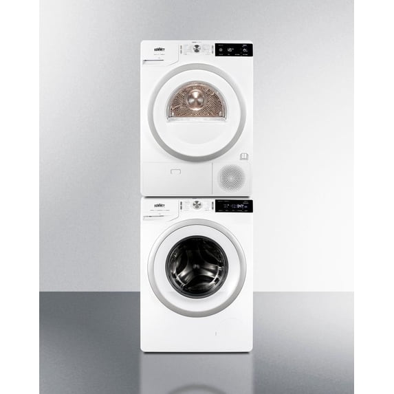Washer/Heat Pump Dryer Combination