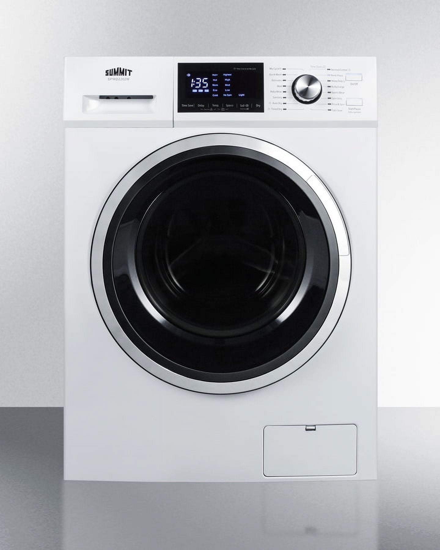 24" Wide 115V Washer/Dryer Combo, white