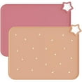 thumbnail image 1 of SUMMIT Silicone Placemats for Baby & Kid, Stain-Proof Non-Slip Toddler Food Mats Eating Table Mat with 2 Packs, 1 of 11