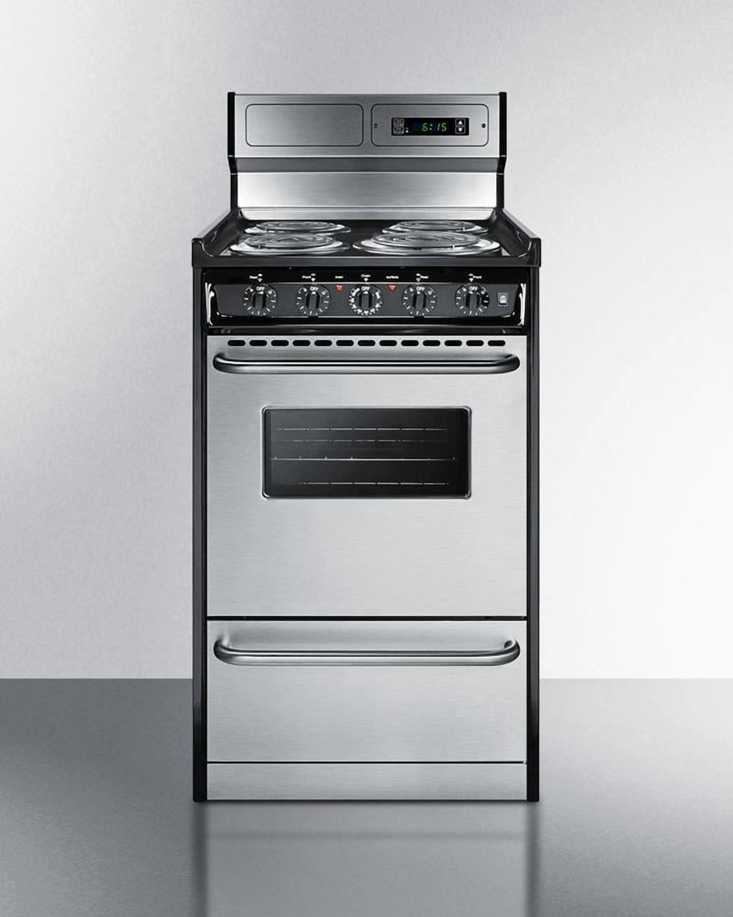 20" Wide Electric Coil Range