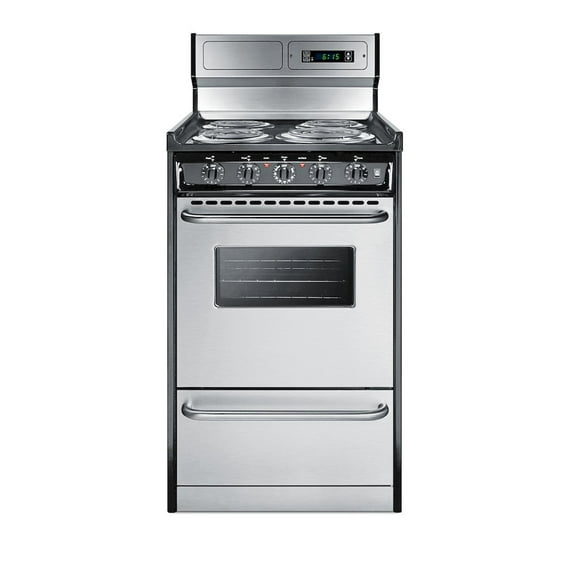 20" Wide Electric Coil Range
